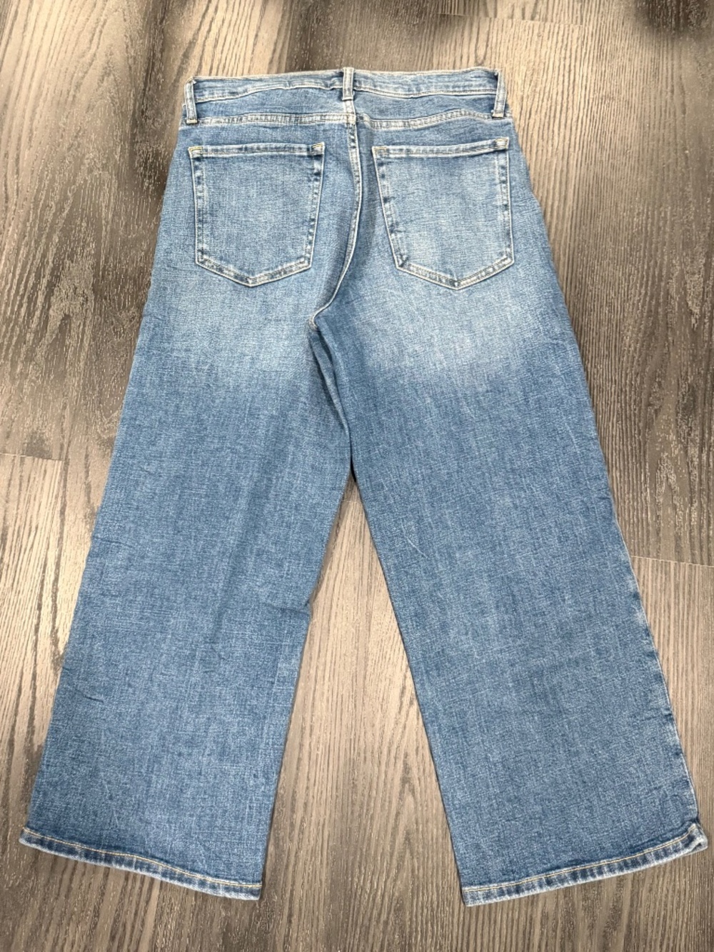 High Rise Cropped Wide Leg Jean - Picture 3 of 3
